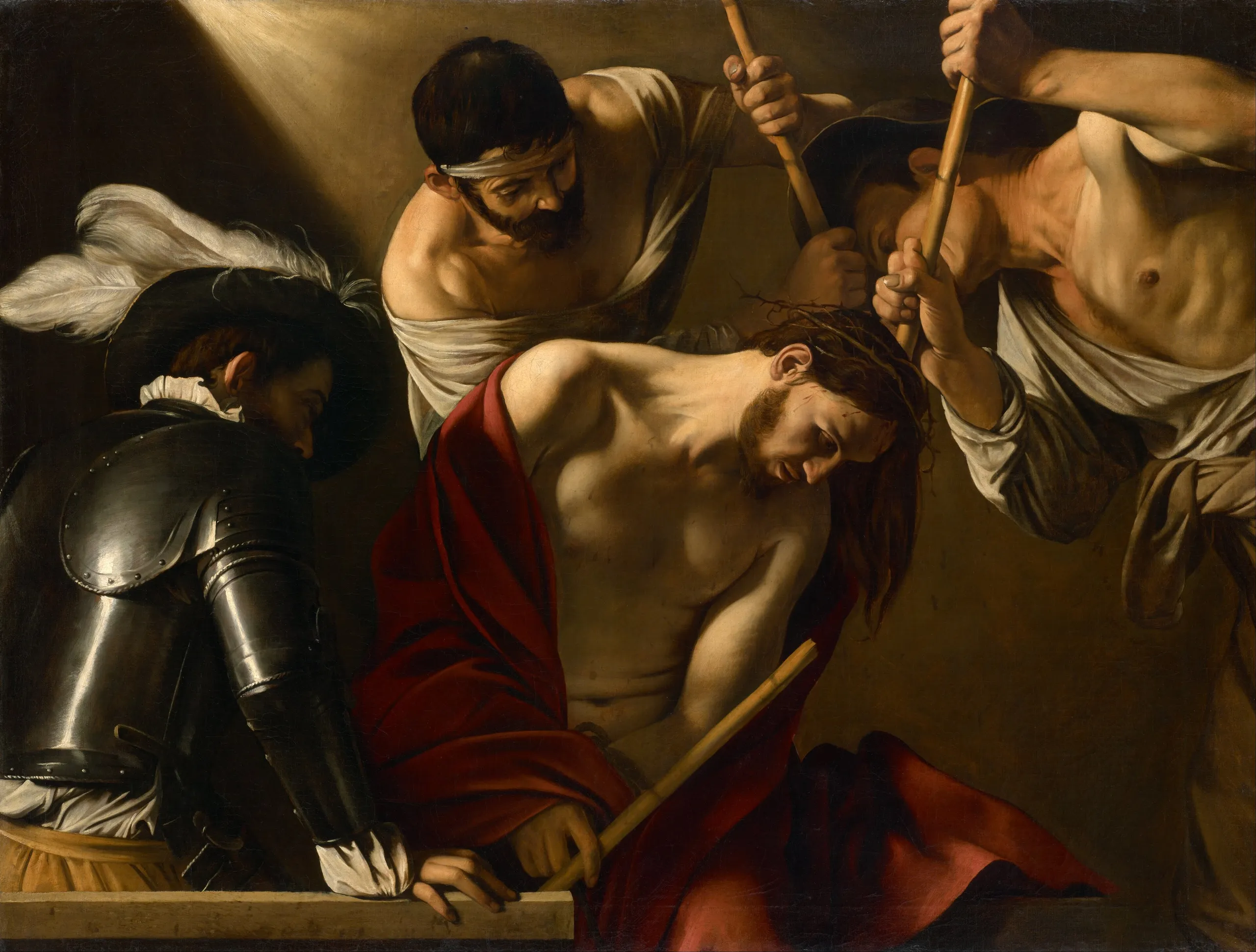 Caravaggio, The Crowning with Thorns