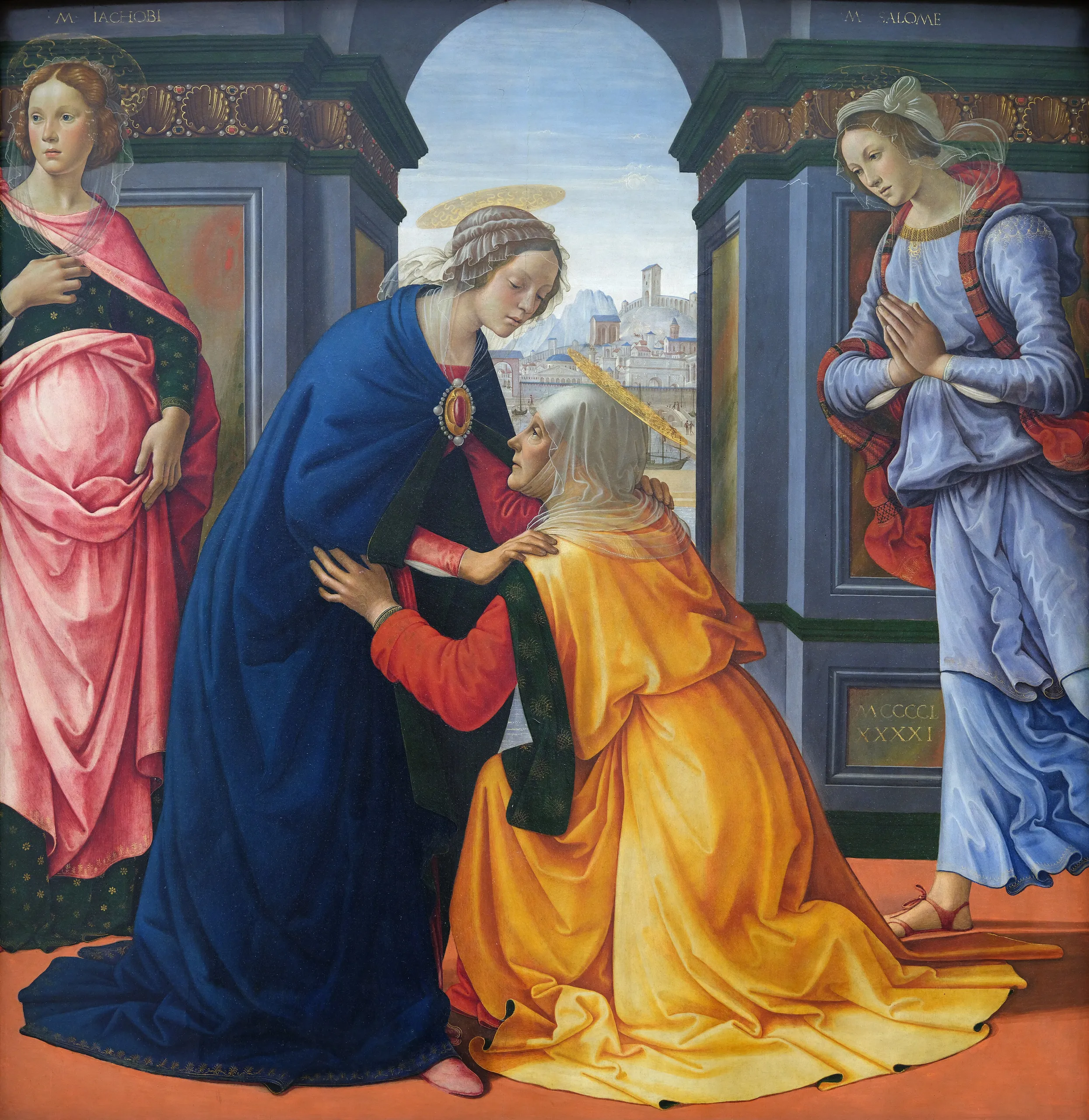 Domenico Ghirlandaio, La Visitazione