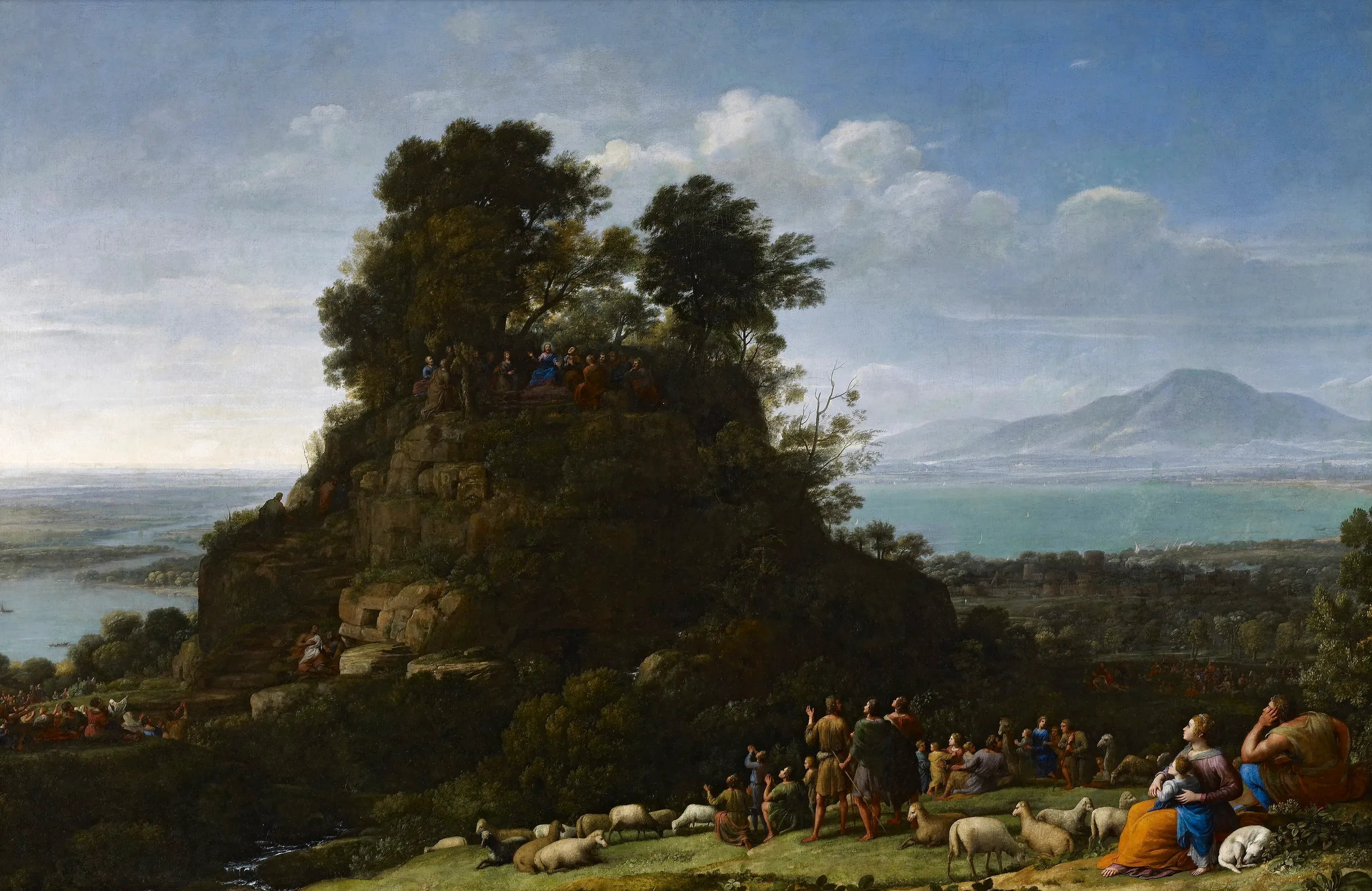 Claude Lorrain, العظة على الجبل