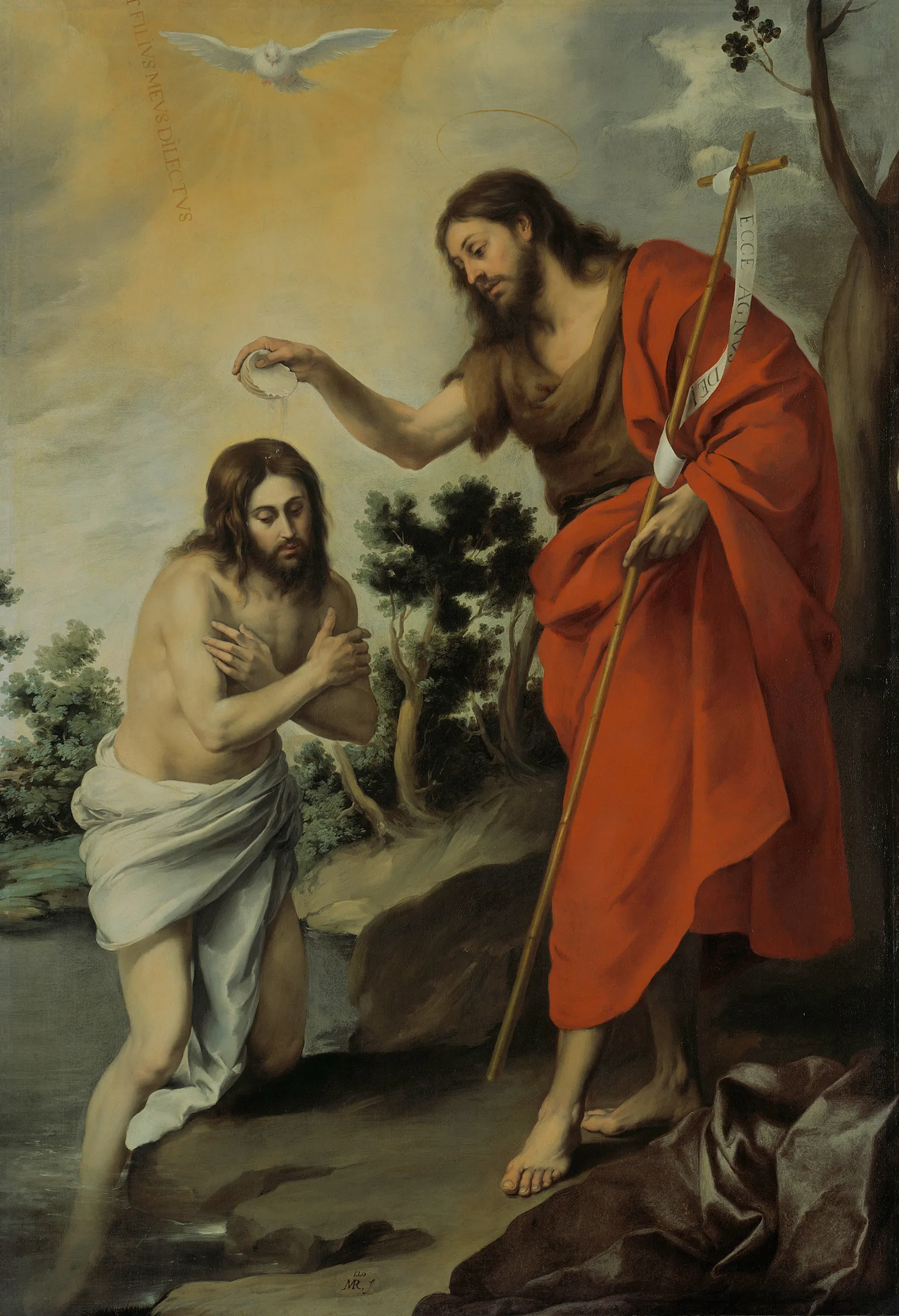Bartolomé Esteban Murillo, معمودية المسيح