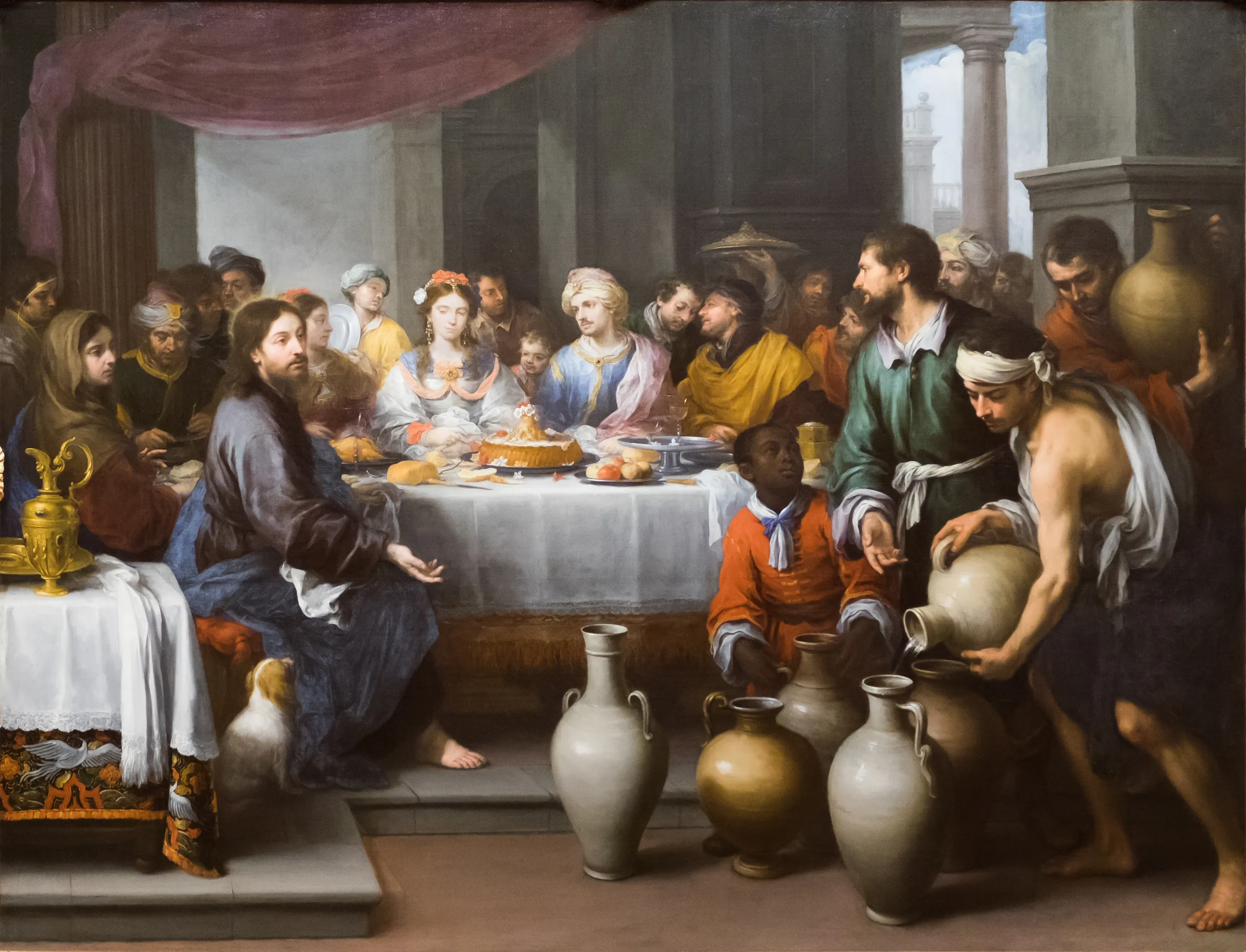Bartolomé Esteban Murillo, عرس قانا