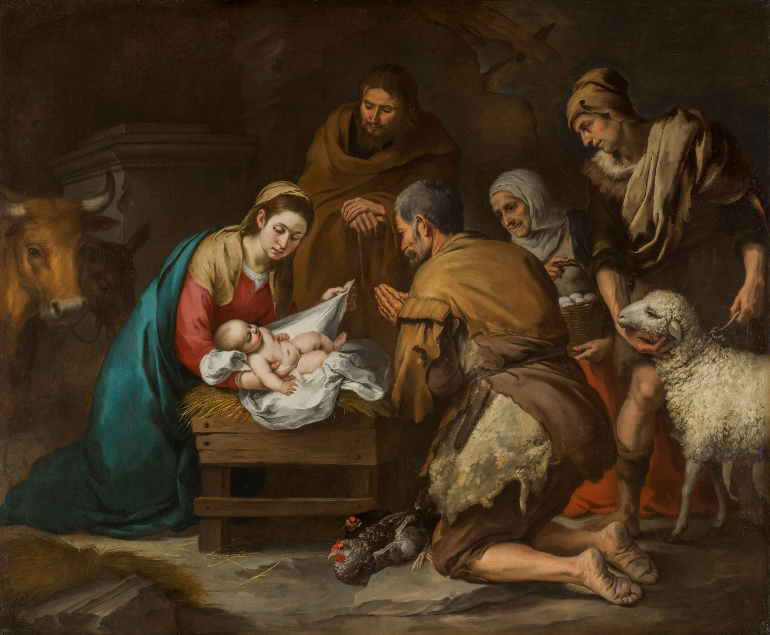 Bartolomé Esteban Murillo, L'Adorazione dei pastori