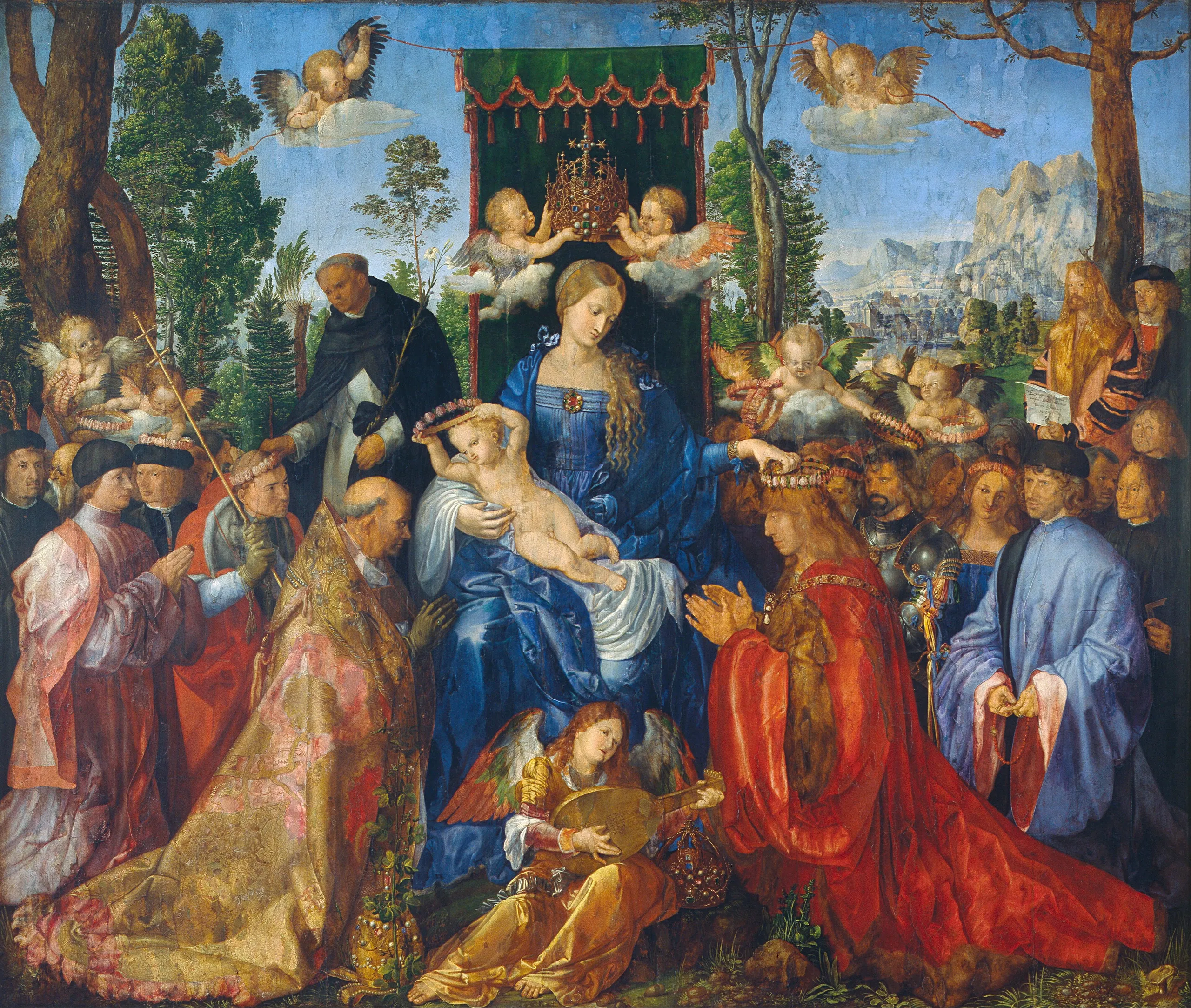 Albrecht Dürer, Feast of the Rose Garlands