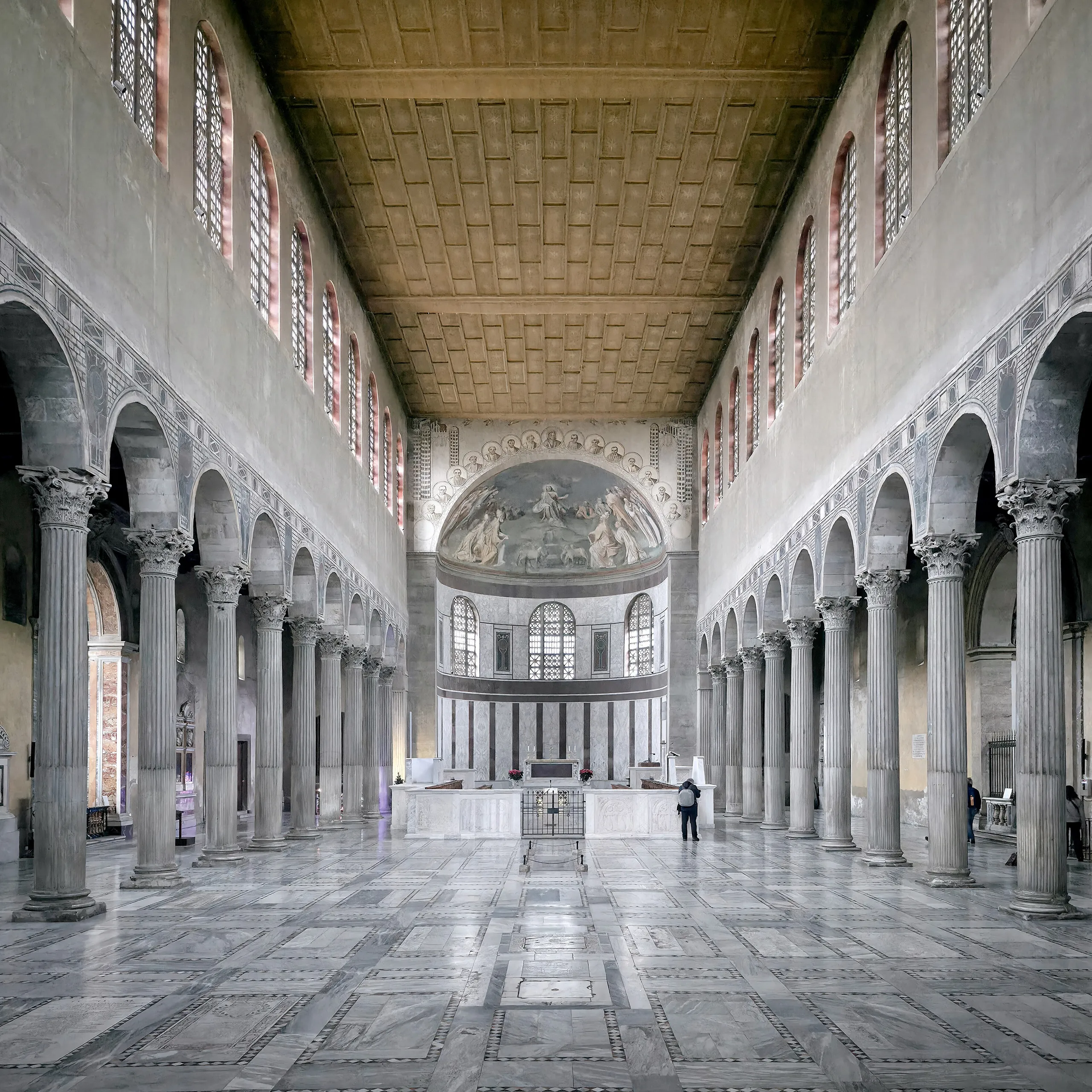 NateBergin, Navata della basilica di Santa Sabina