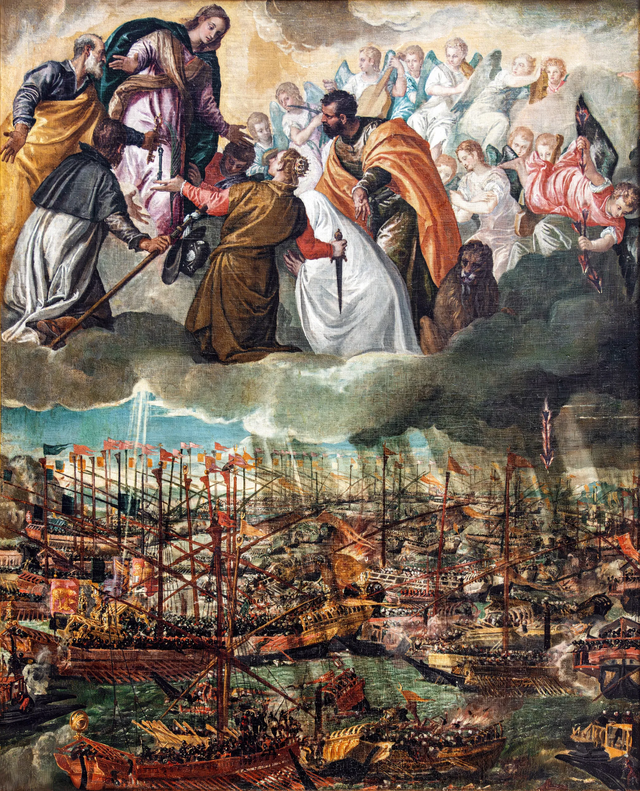 Paolo Veronese, A lepantói csata allegóriája